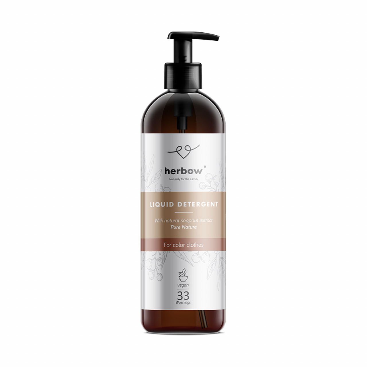 Herbow<br>Laundry Liquid - Pure Nature 1000ml