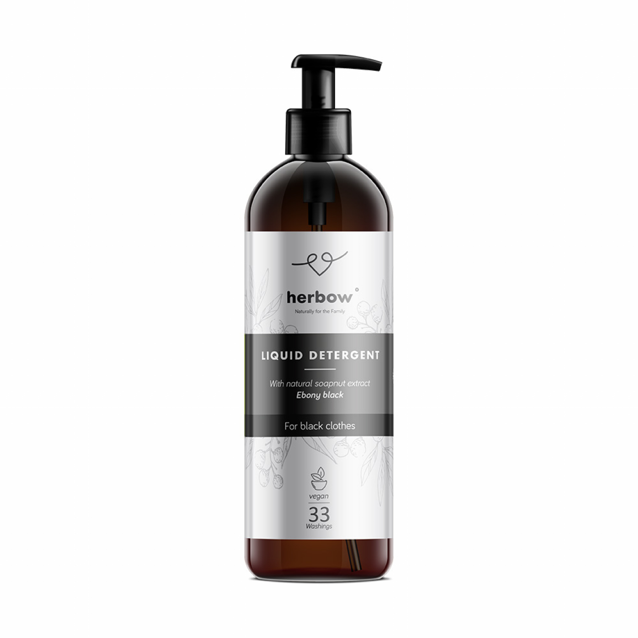 Herbow<br>Laundry Liquid - Ebony Black 1000ml